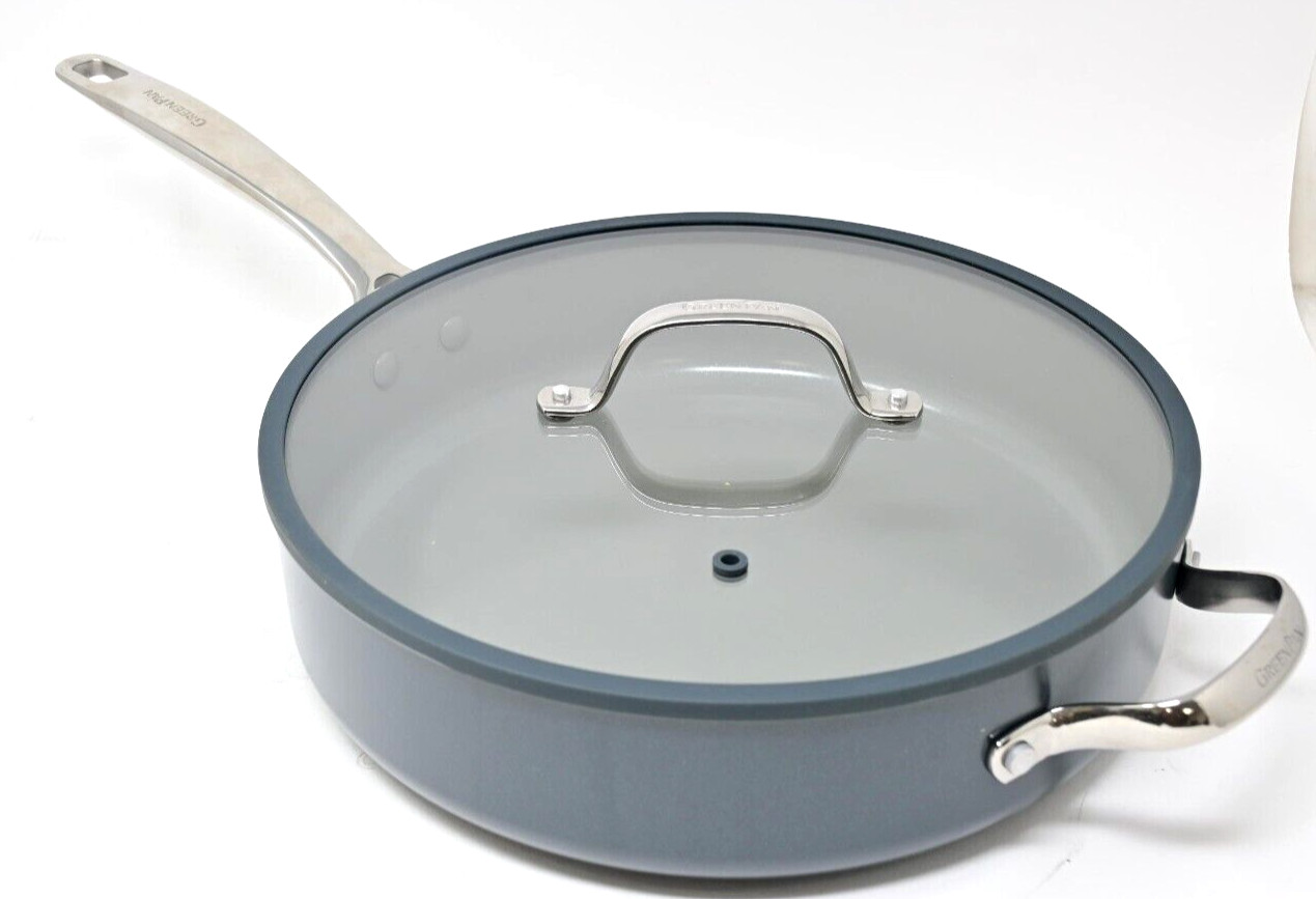 GreenPan Eras Ceramic Non-Stick 11-piece Cookware Set, Blue