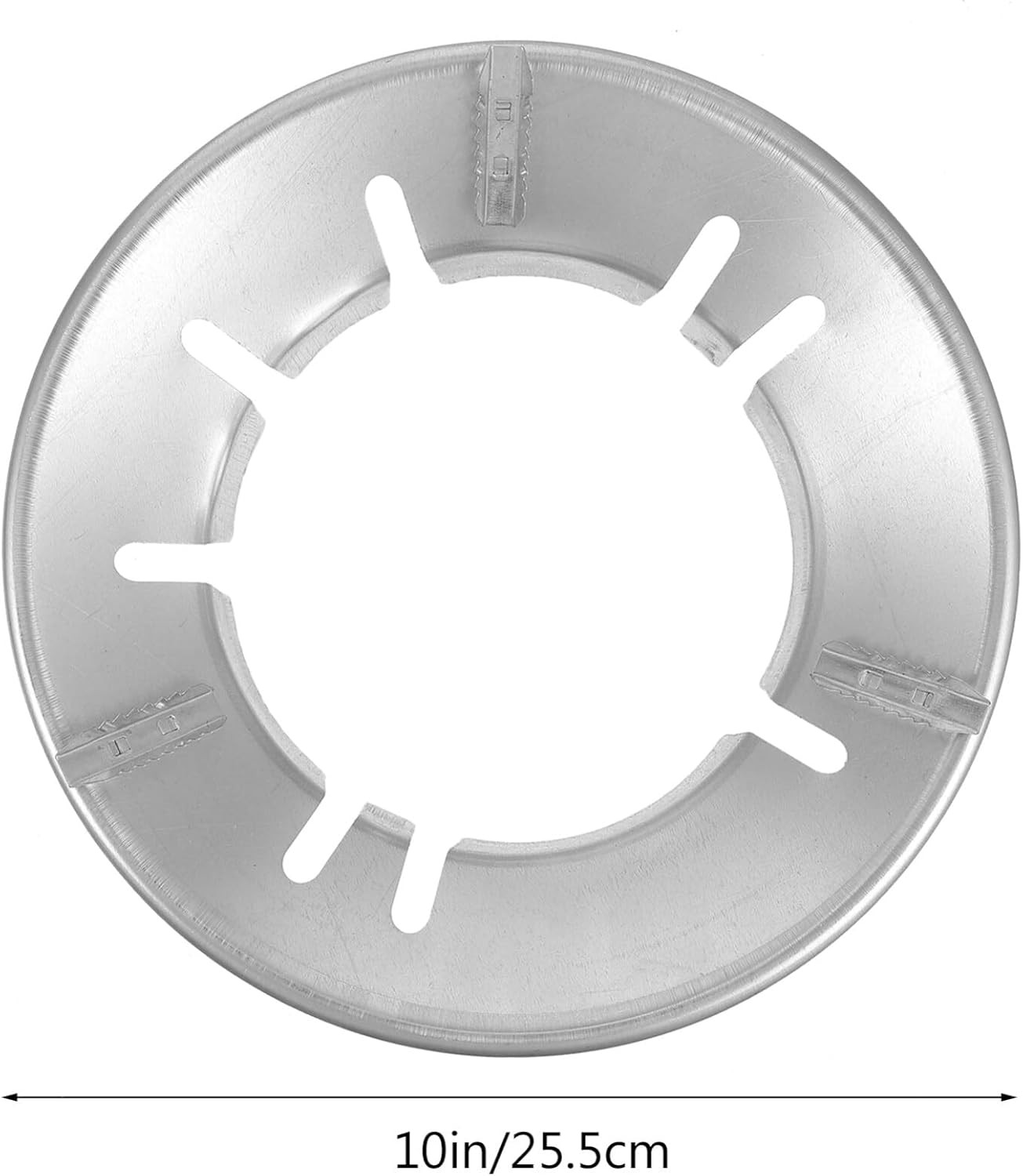 Windproof Wok Ring Gas Stove Holder 10.03X10.03X2.75 Inch Cast