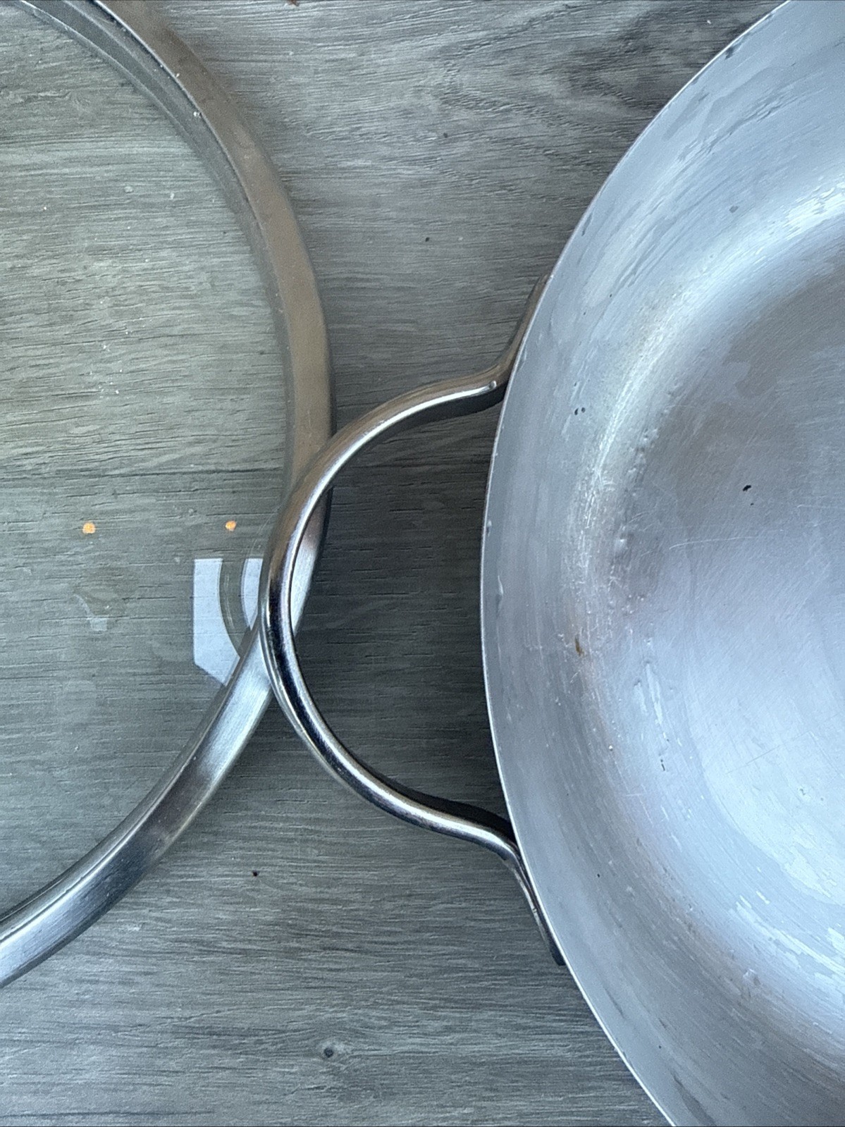 REVERE WARE PRO LINE Stainless 10″ FRYING PAN Chefs Saute Fry SKILLET 6760