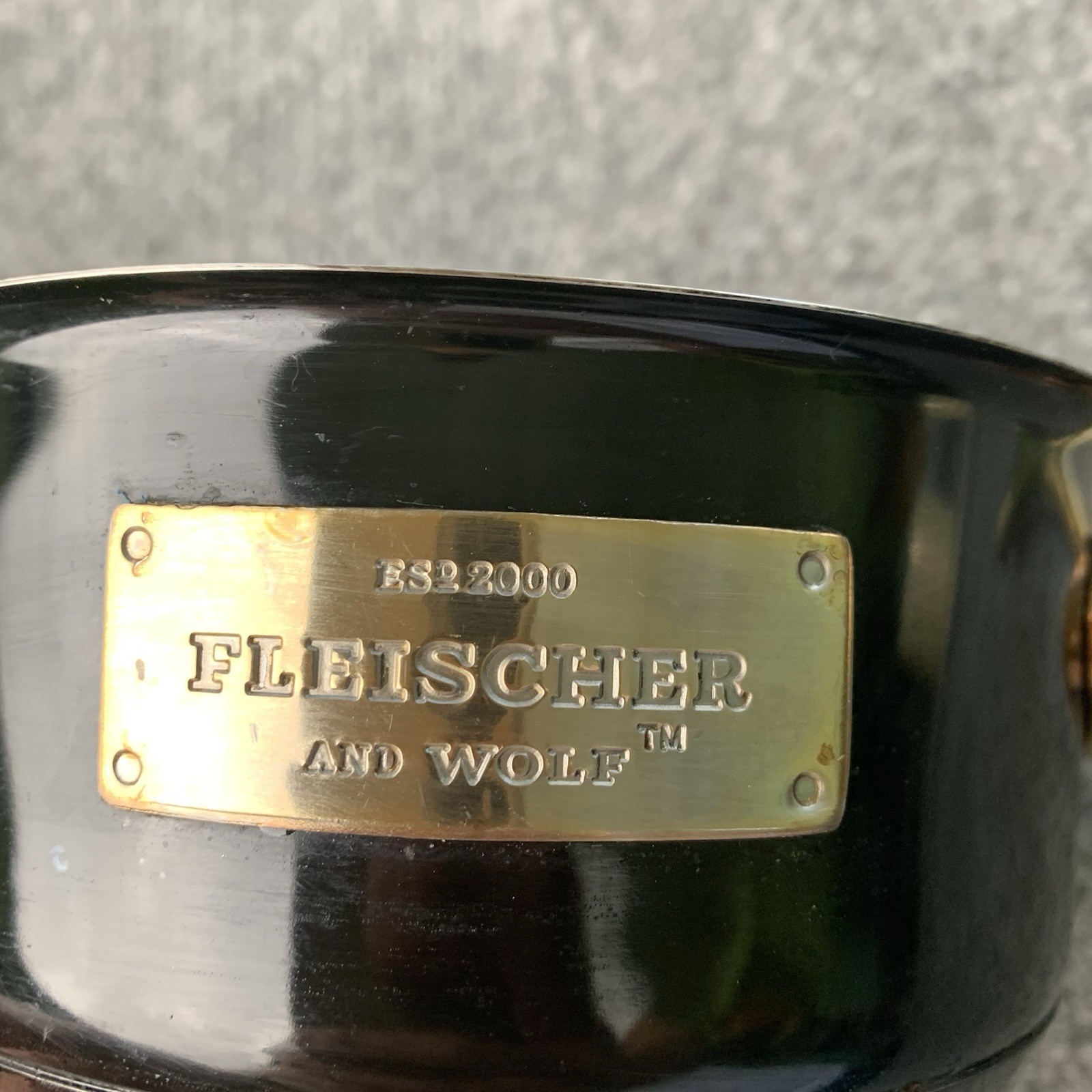 Fleischer And Wolf Small Saucepan Pot Pan Stainless Steel (24 Ounces) “No Lid”