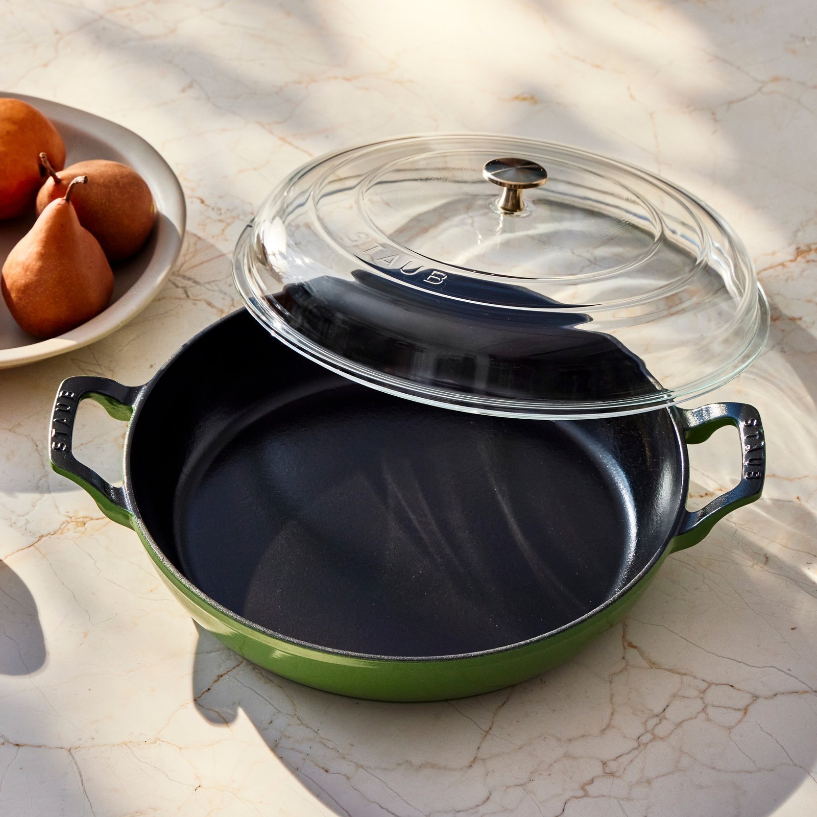 Staub Enameled Cast Iron Everything Braiser, 3.5-Qt.