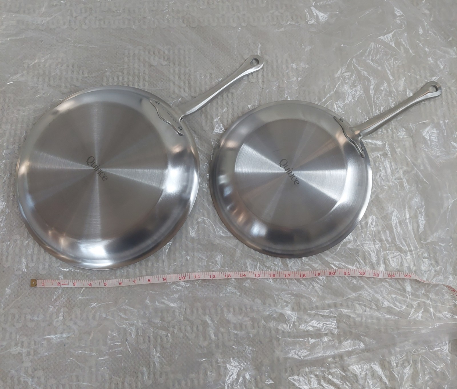 NWOT! Quince 8qt- 5ply Stainless Steel Non-Toxic StockPot & 12″ Fry Pan ! (G20)