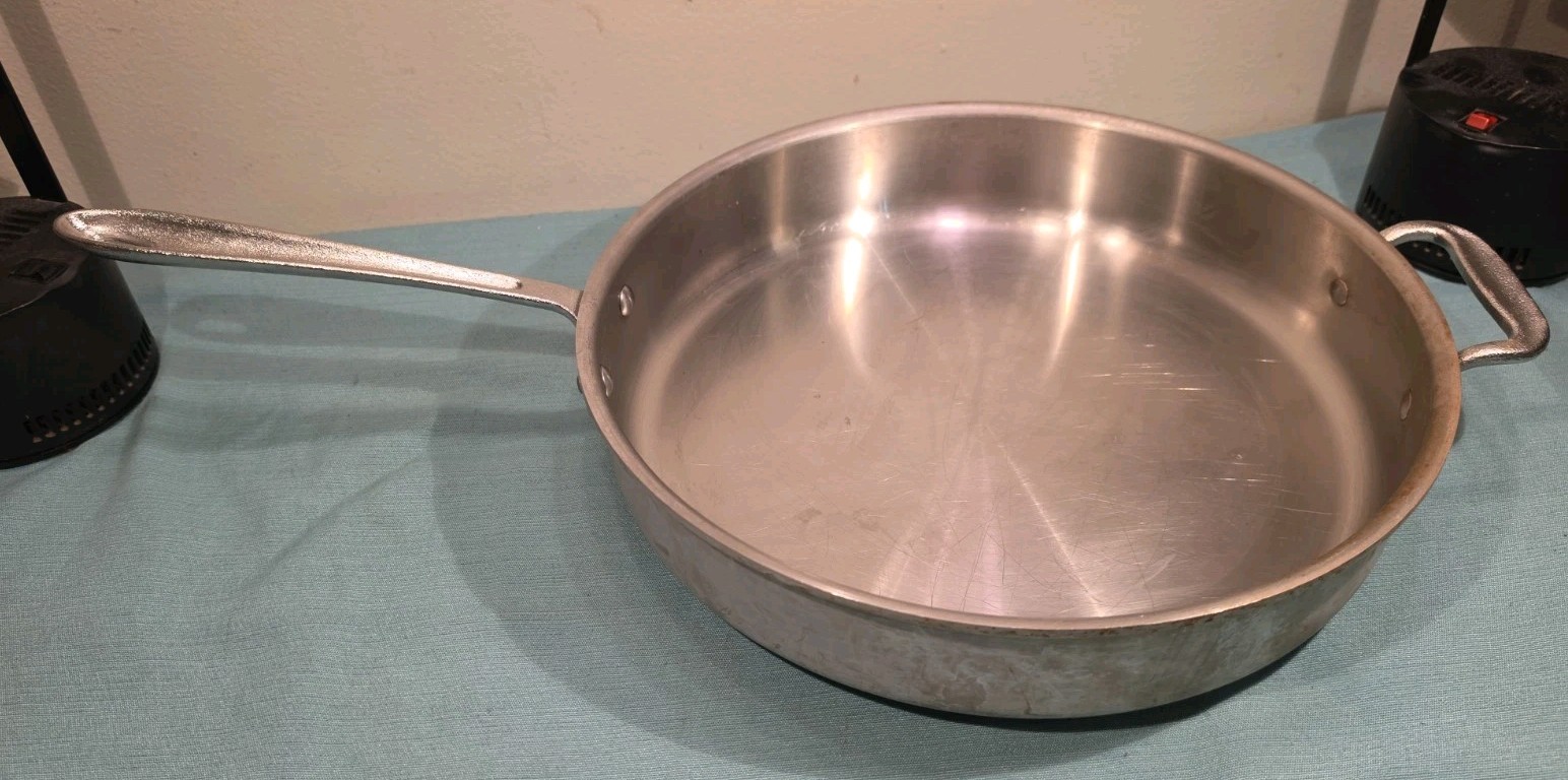 All-Clad MetalCrafters Master Chef 13.25” Stainless Steel Frying Pan Skillet