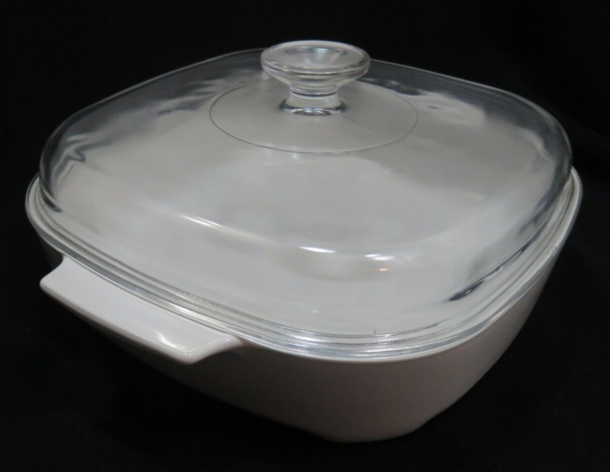 Vintage Corning Ware 2 Quart Microwave Browning Dish with Lid MW-A-19