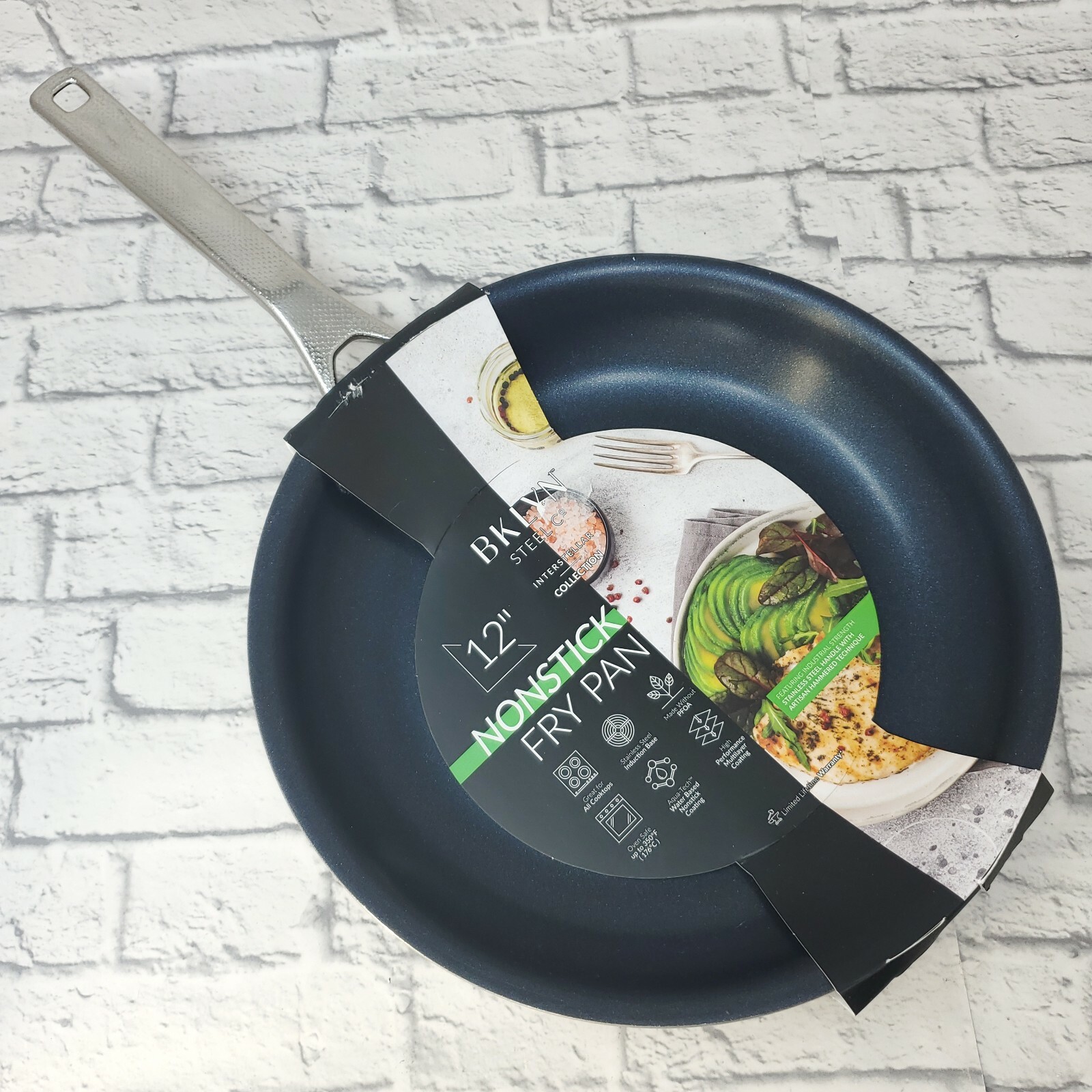 Brooklyn Steel Co. Interstellar Flared Sparkle Cookware Aluminum Fry Pan 12″