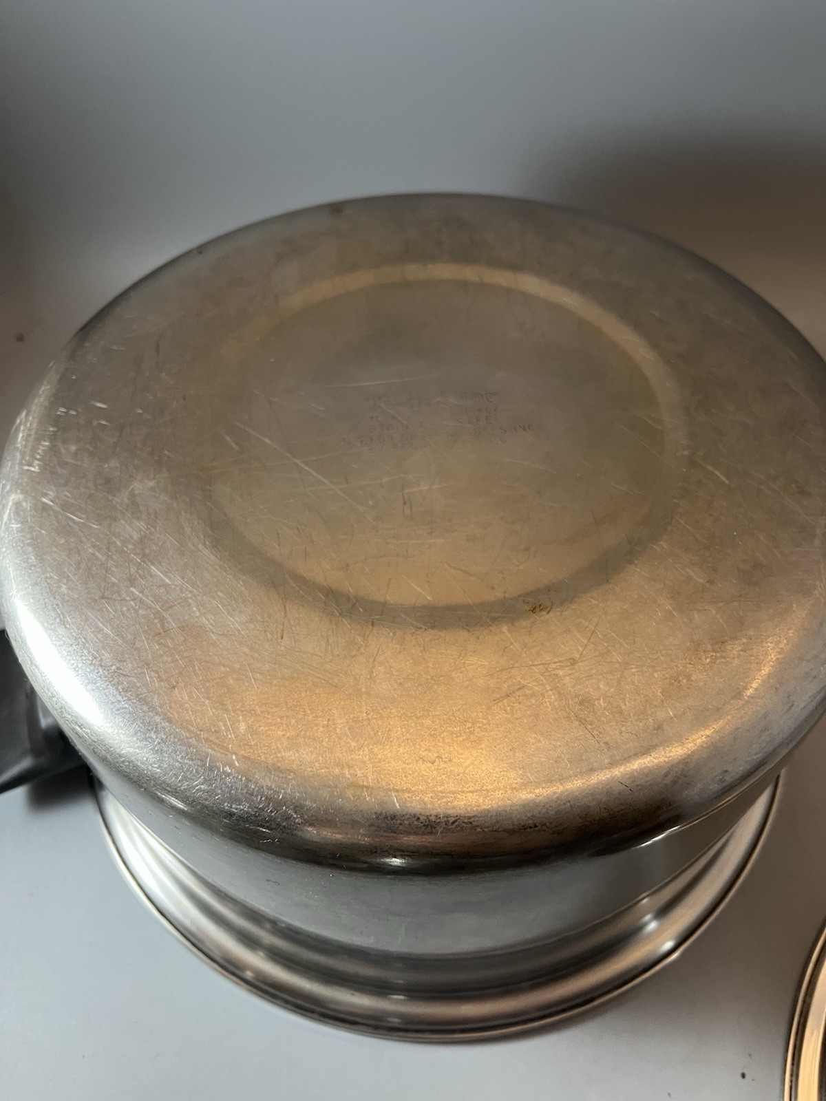 Twin Star 6 pcs Cookware Set Vtg 3-Ply 18-8 Stainless Steel Regal Ware Stock Pot