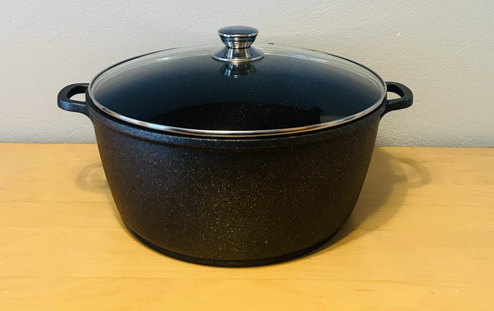 Marble 15 Qts Pot/Cacerola Alta de Mármol de 36cm