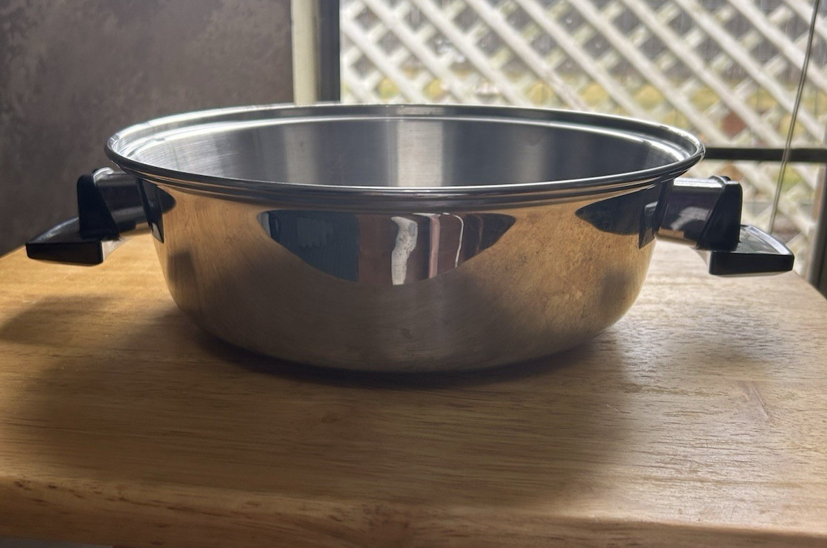 Stainless Steel 10 Inch High Dome Pan Cookware LID with Stay Cool Handles