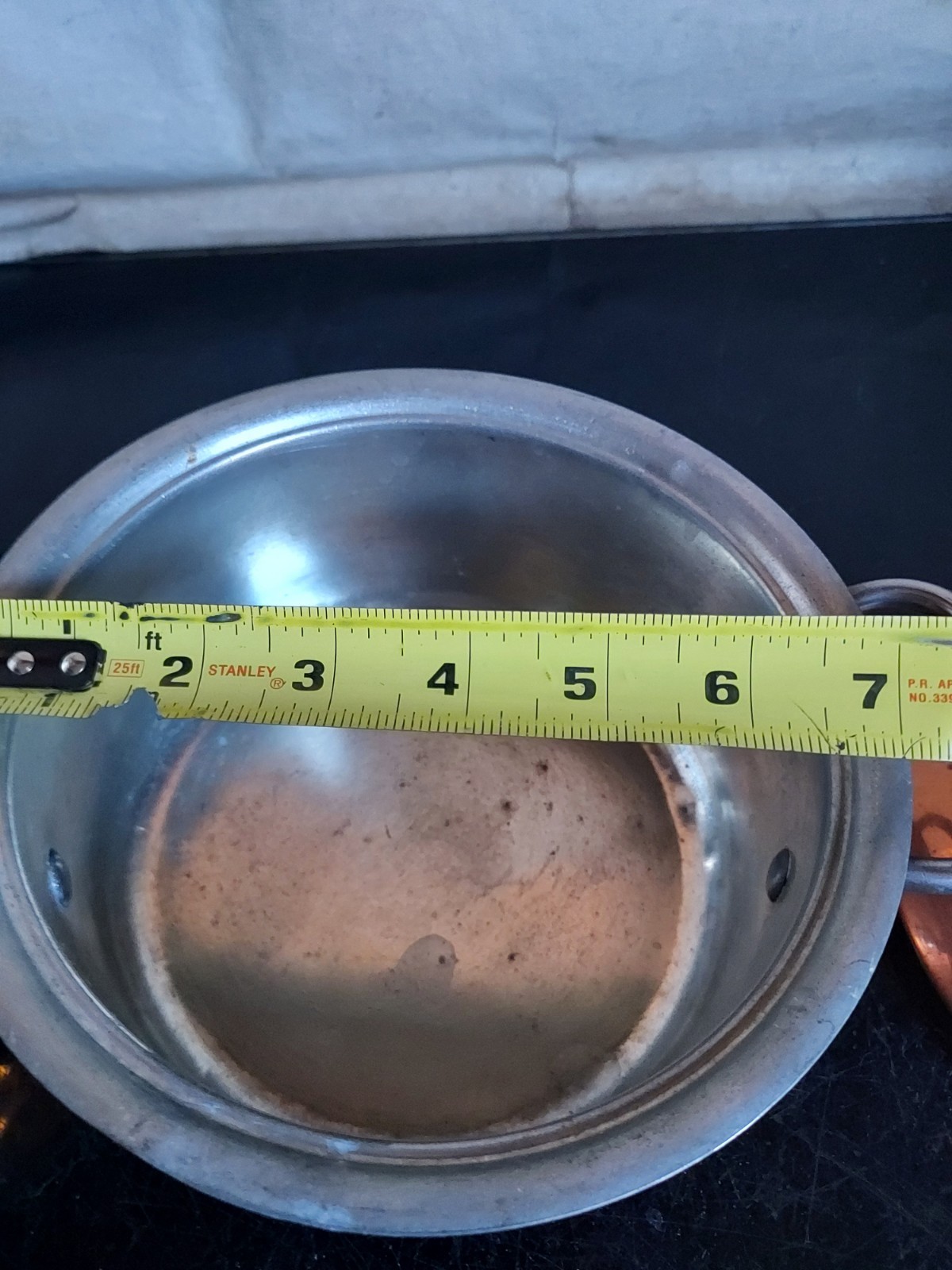 Vintage Williams Sonoma Copper Pot Ruffoni No Lid