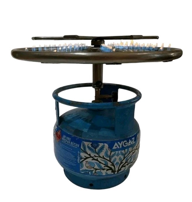 Multiple Flame Kunafa Knafeh Kadayif Cook Portable Burner Gas Stove Camp