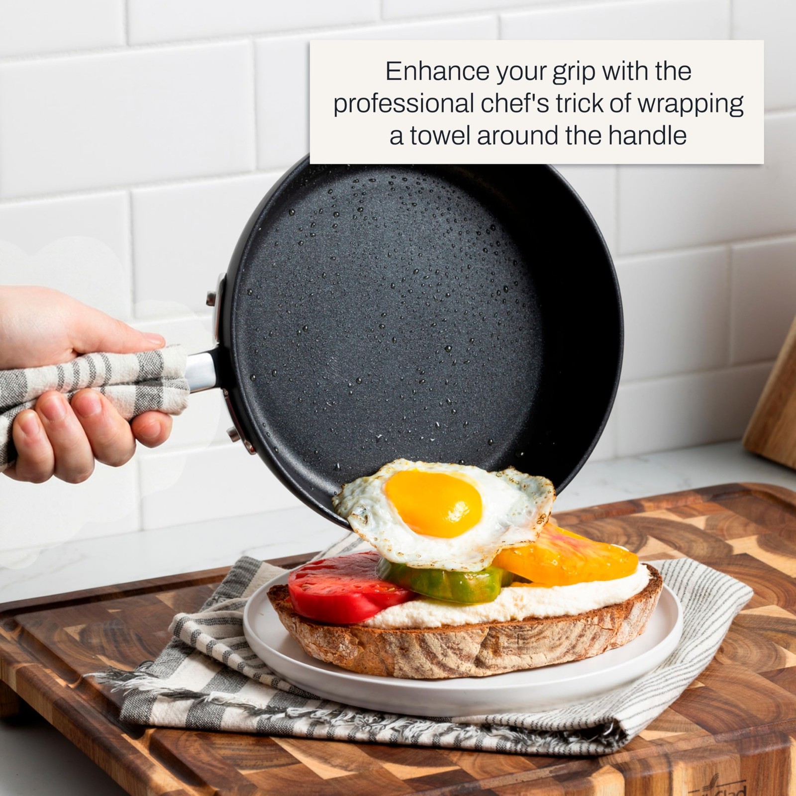 All-Clad HA1 Hard Anodized Non Stick Fry Pan Set 2 Piece, 8, 10 Inch, Inducti…