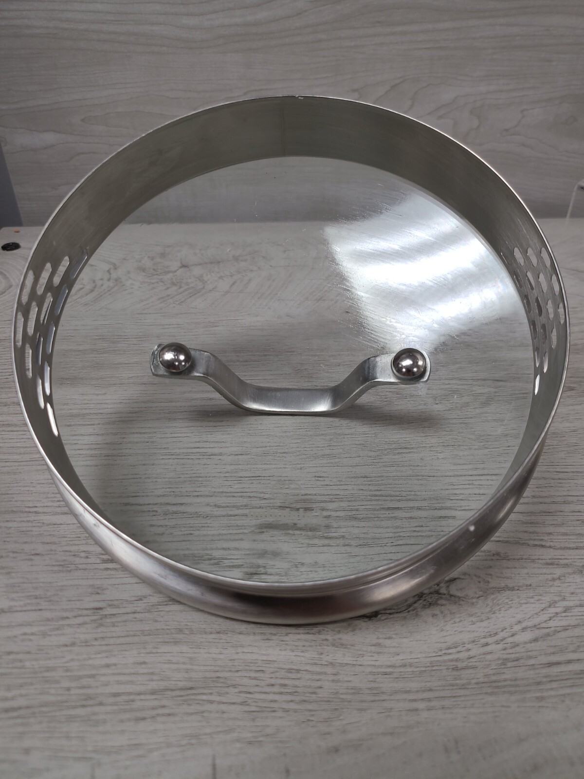 Calphalon Williams Sonoma 7″ Vented Glass & Stainless Replacement Lid Only