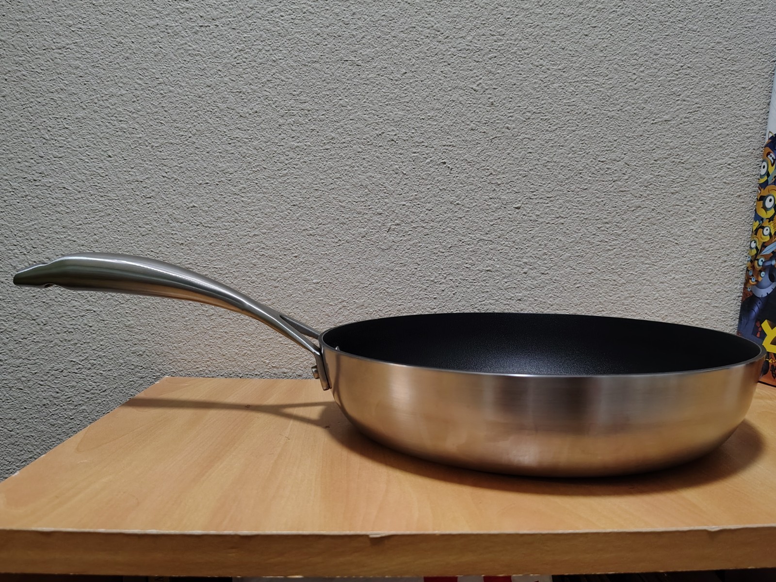 SCANPAN CS+ 3 QT Sauce Pan Saute STRATANIUM Steel Nonstick Frying DENMARK – Used