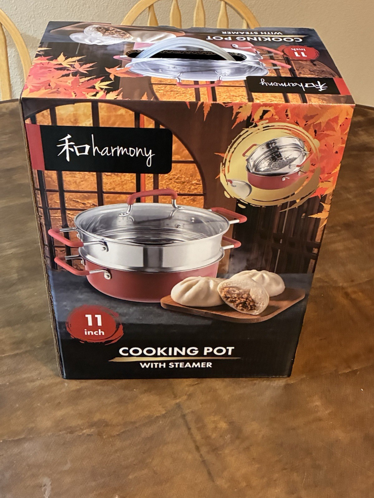Harmony 11” Cooking Pot With Steamer