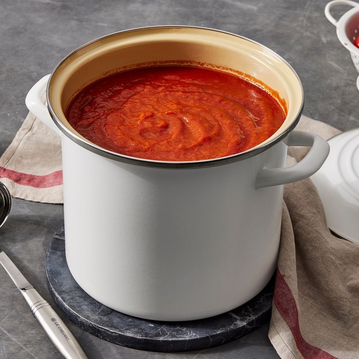 Le Creuset Enameled-Steel Stock Pot-Williams Sonoma|32696