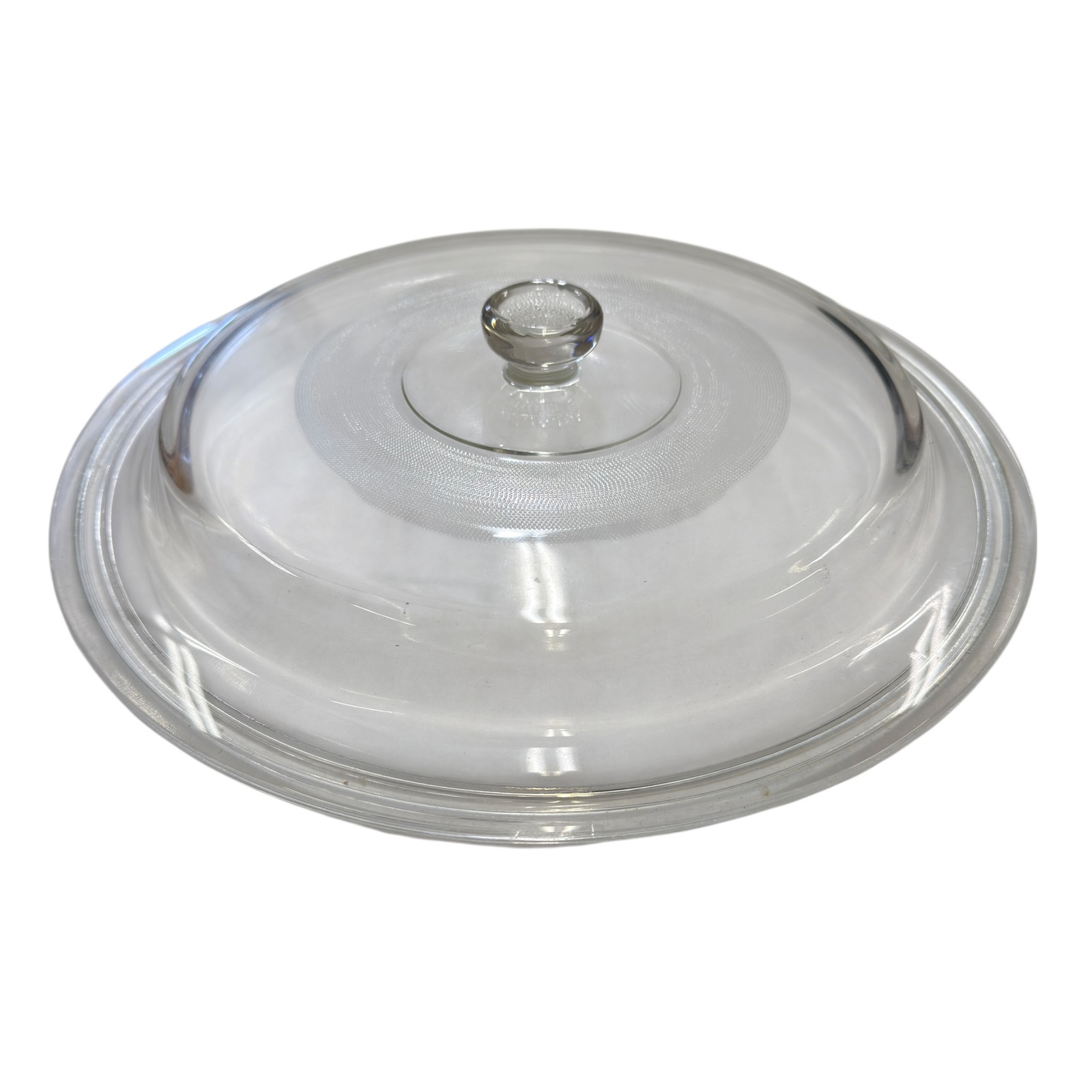 Pyrex Clear Glass Lid Cover Replacement for Round Casserole Dish 12.5 Inch