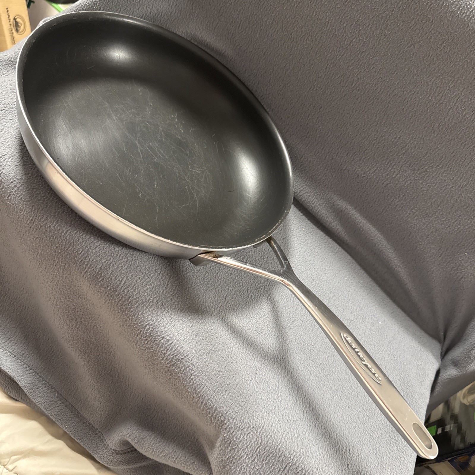 Demeyere Model #5 Nonstick 11.5 inch 5-ply 18/10 Fry Pan Made in Belgium – READ