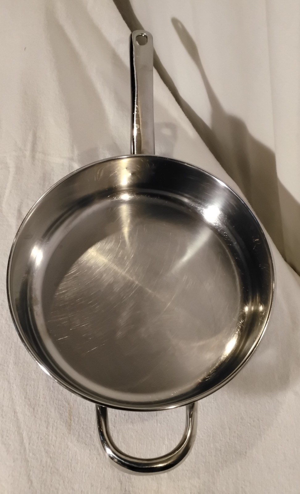 International Cookware Inc 10″ Stainless Tri Ply Fry Pan Skillet Sautee Korea