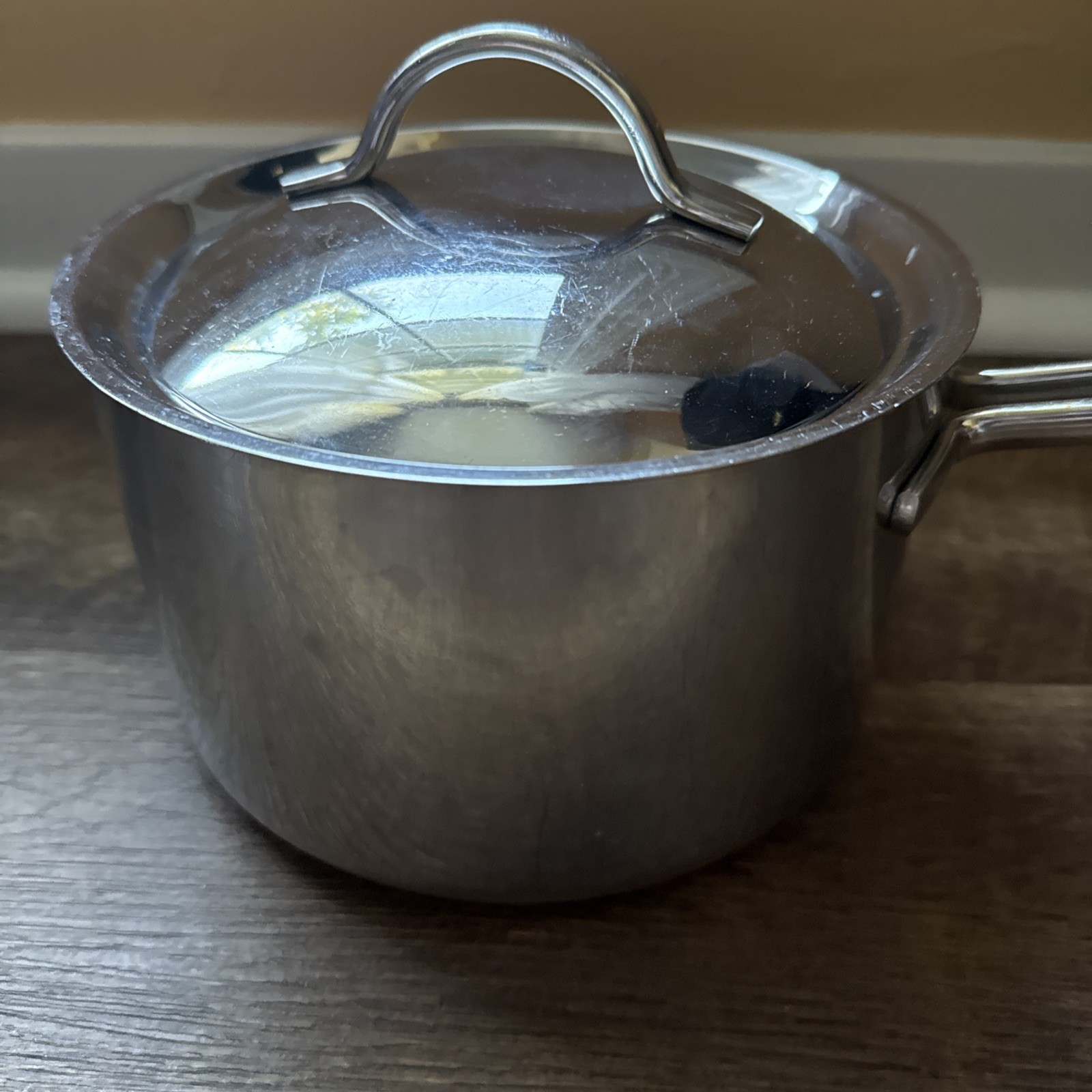 Revere Ware Pro Line 3 QT 3 L Stainless Steel Saucepan with Lid 6713