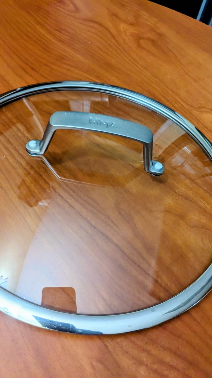 Ninja Glass Replacement Round Lid 11 OD 10 ID for Pots and Pans LID ONLY
