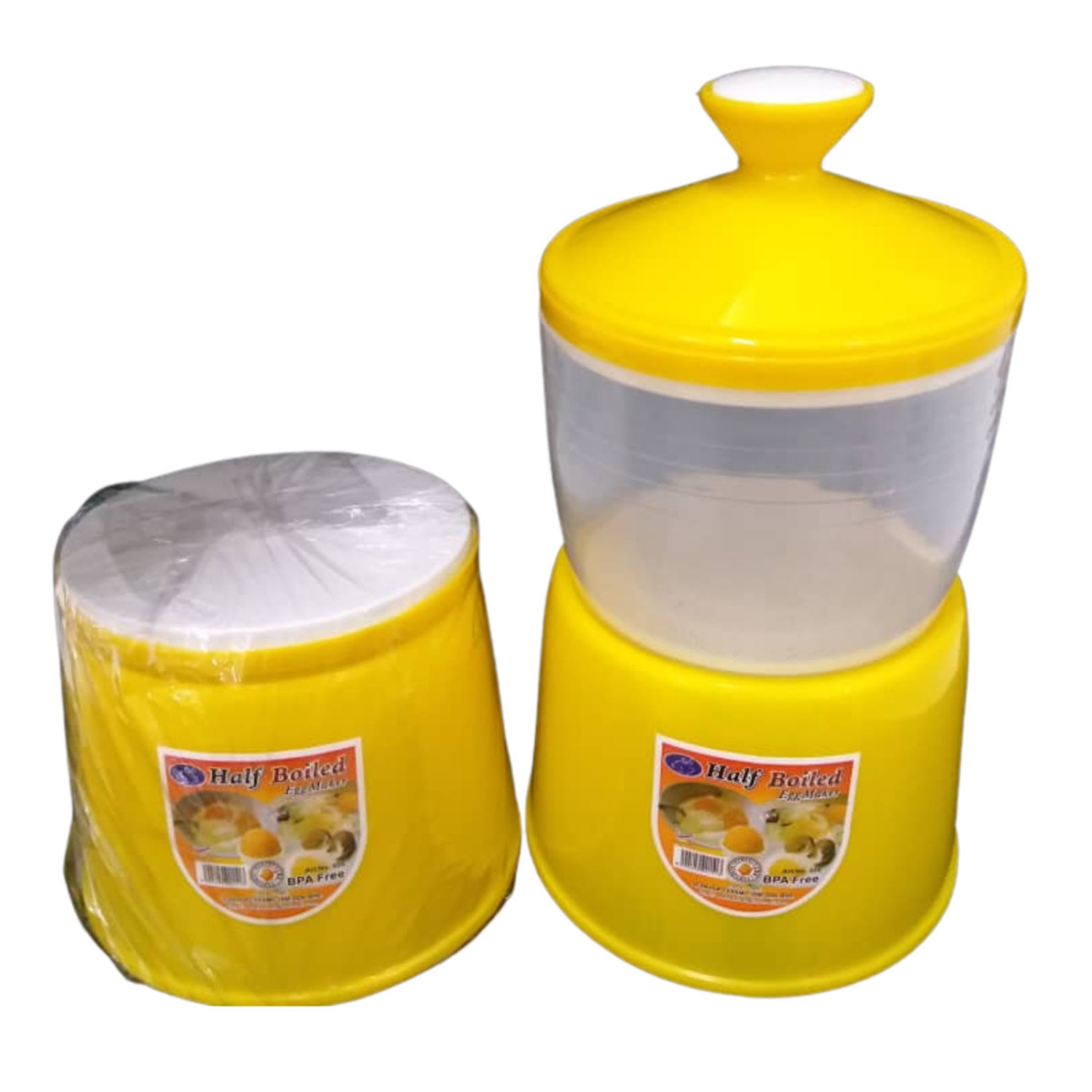 Half Boiled Egg Maker Soft Yellow Color Made in Malaysia Kopitiam Recipe