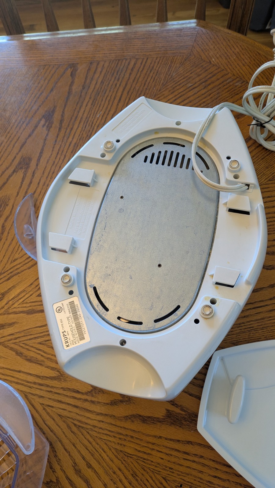 Krups Optisteam Plus Multipurpose Electric Steam Cooker Model 652- Tested Works