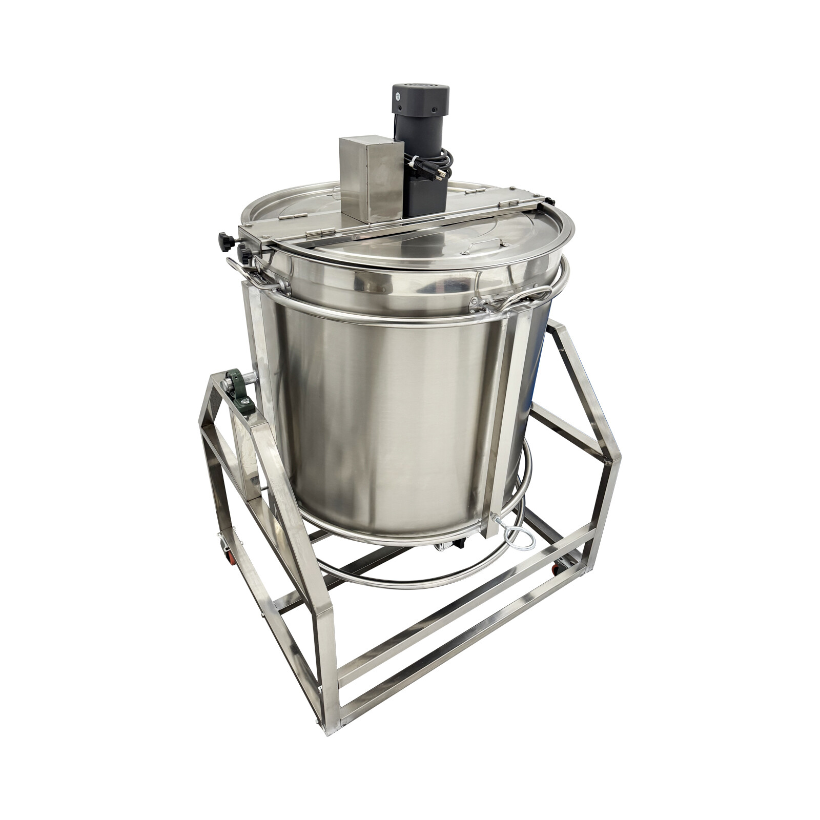 110V Automatic Hot Pot Bottom Frying Machine Commercial Sauce Boiling Machine
