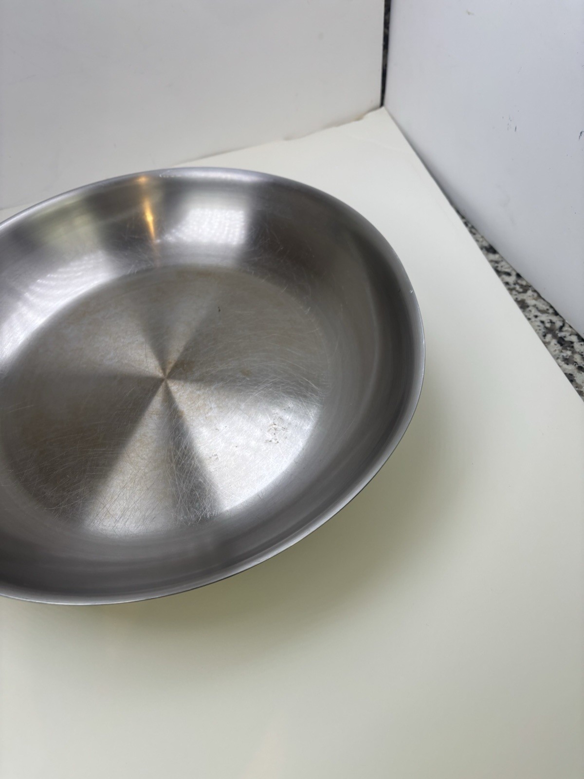 Tramontina INOX 18/10 30cm Stainless Steel Skillet Frying Or Saute Pan Brazil