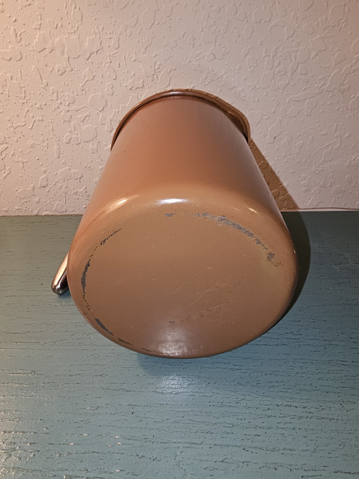Cook’s Companion Copper 12 Cup Vertical Pot W/Utility Basket & Lid-Very Good