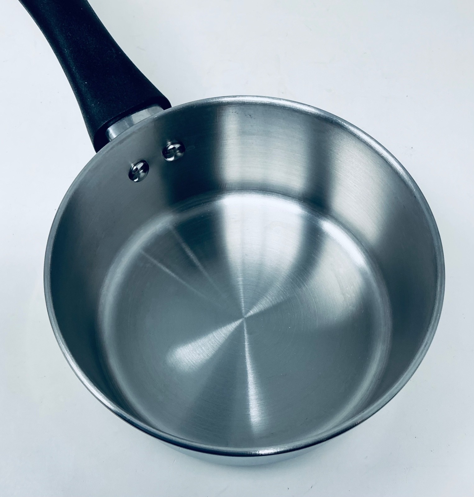 Martha Stewart Collection “Must-Have” Quart Stainless Steel Saucepan No Lid New