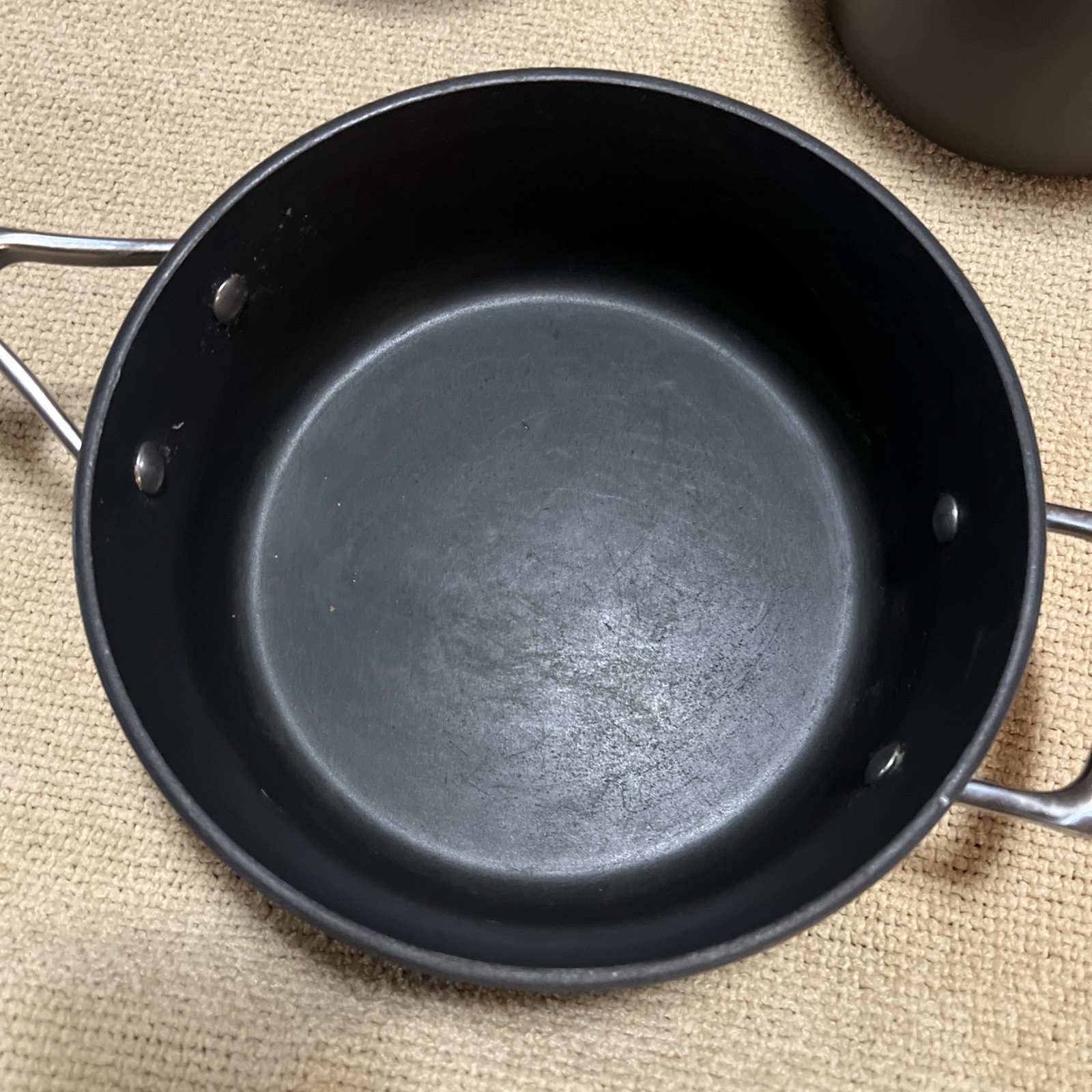 Kirkland Signature Hard Anodized Saucepans 2,3,4 Qt Professional Quality
