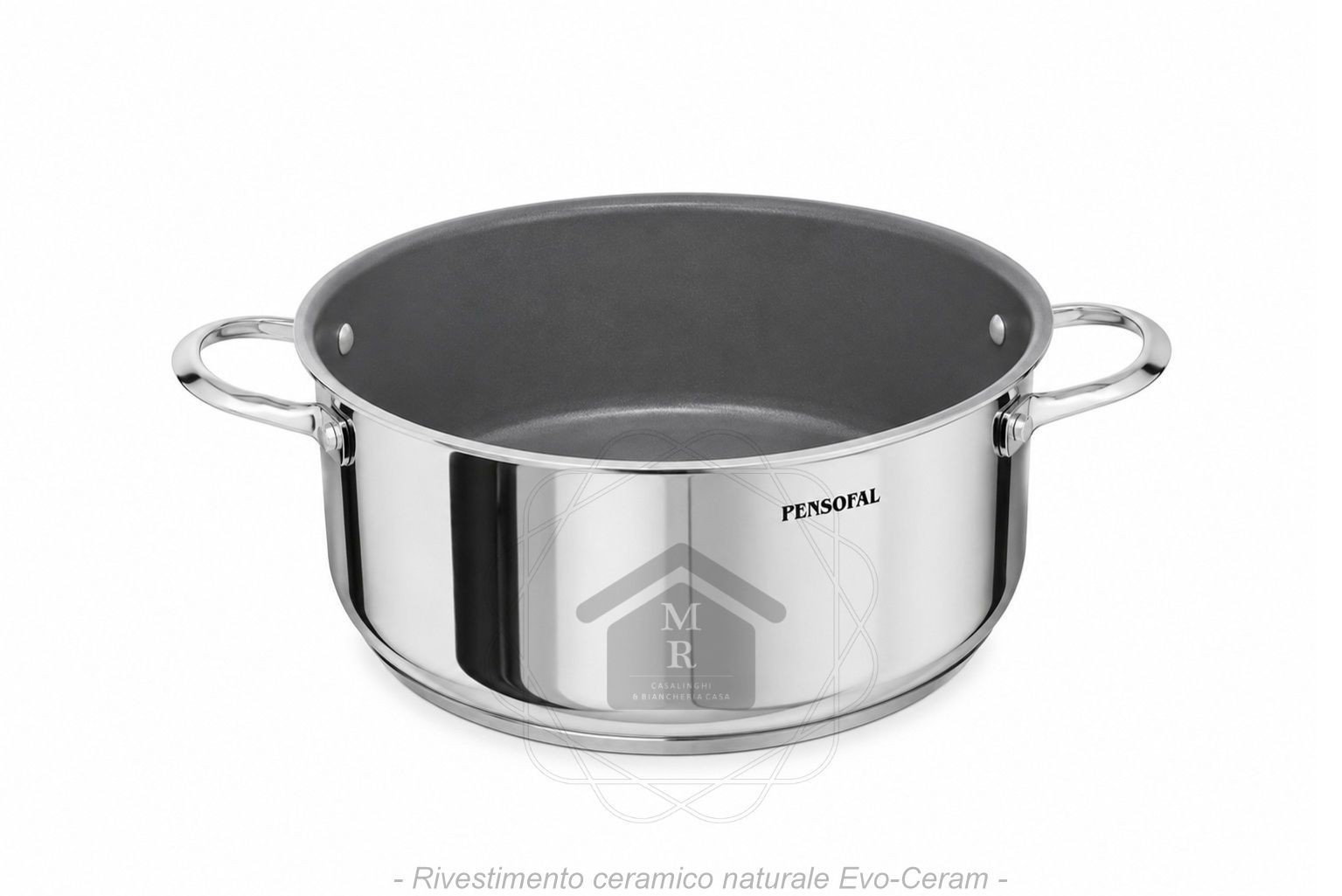 Pensofal New Era Ceramic Non-stick Stainless Steel Lid Pan