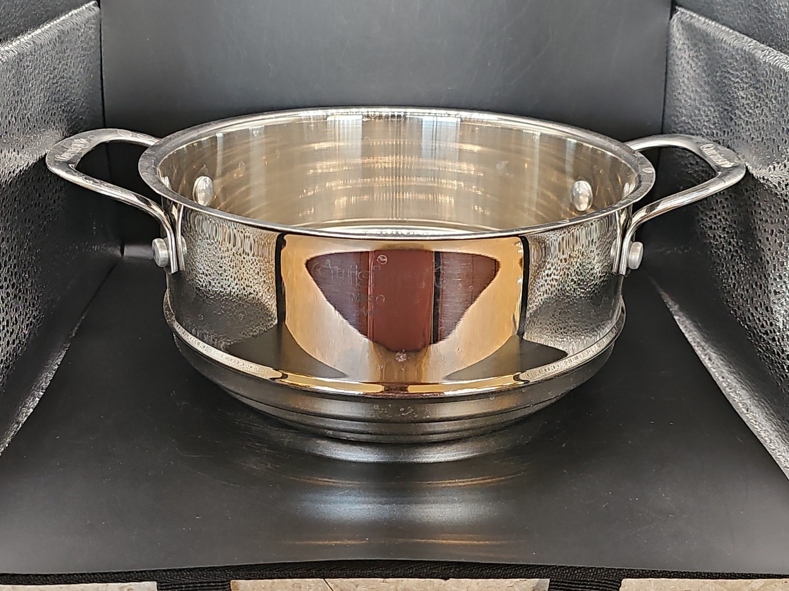 Cuisinart MBS116-20S ((( 8.5″ x 4″ ))) Stainless Steel Steamer Insert Pot