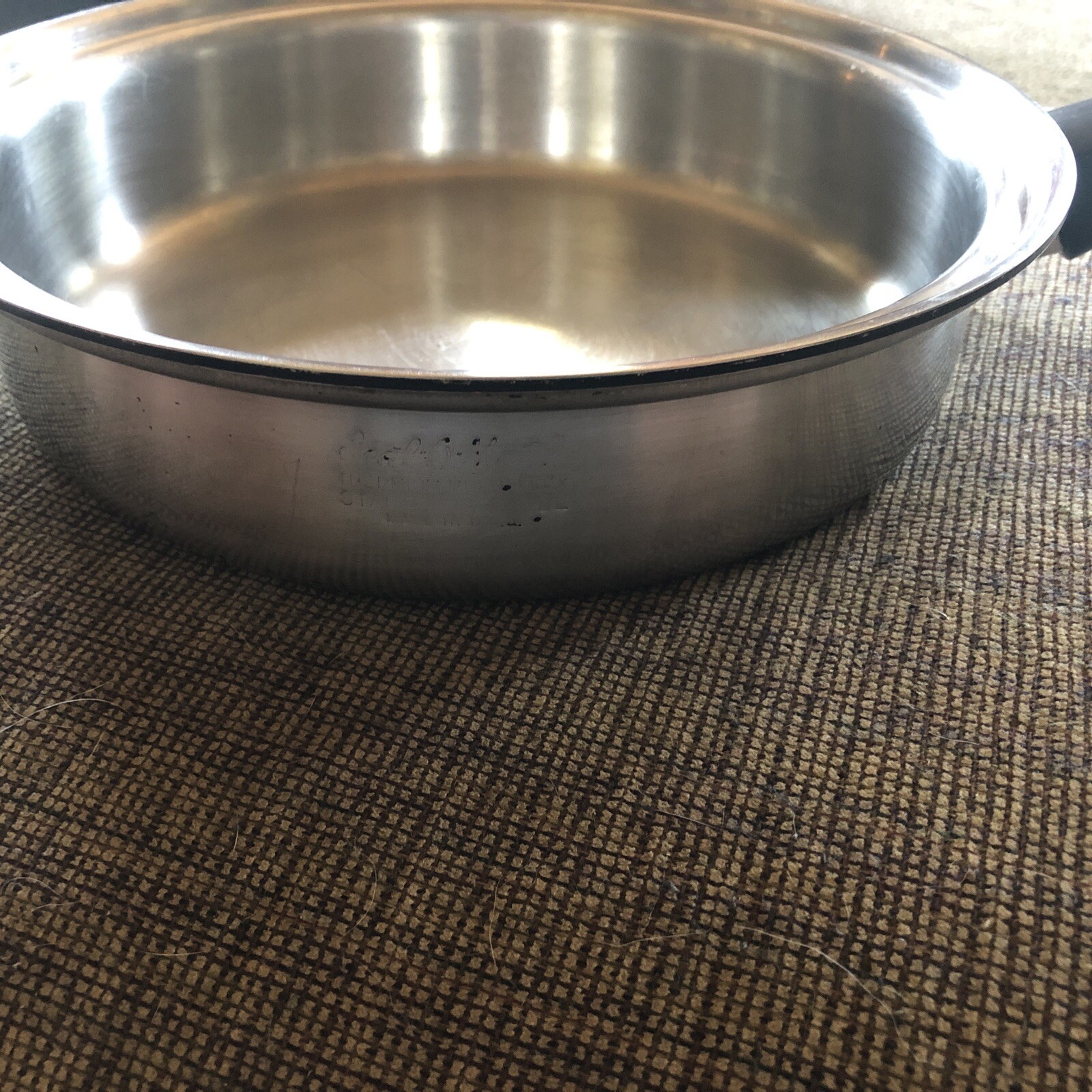 Seal-O-Matic Thermium MULTI-FLEX 10.5” Stainless Steel Skillet No Lid USA