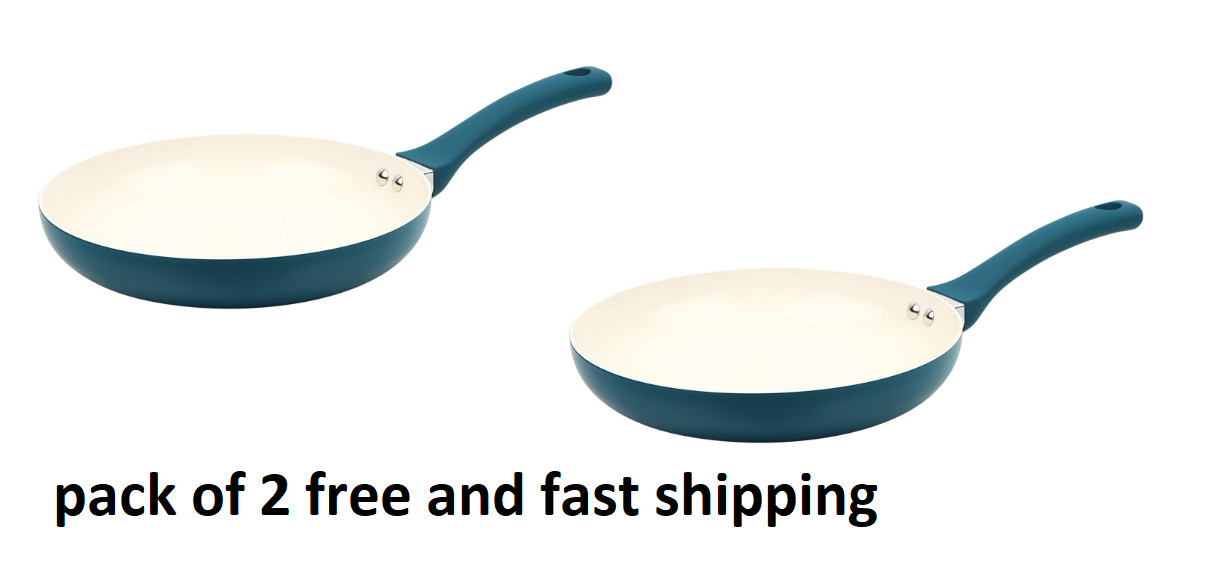 2 pack Mainstays Ceramic Aluminum 10 inch Frypan Corsair