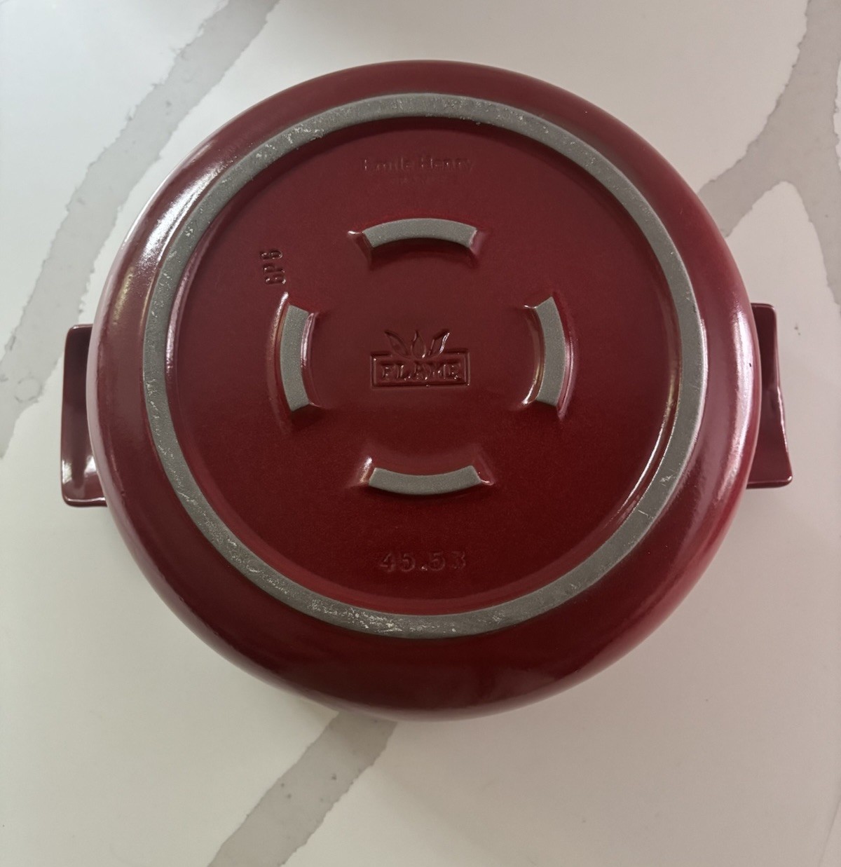 Emile Henry Red 5.5 qt Dutch Oven