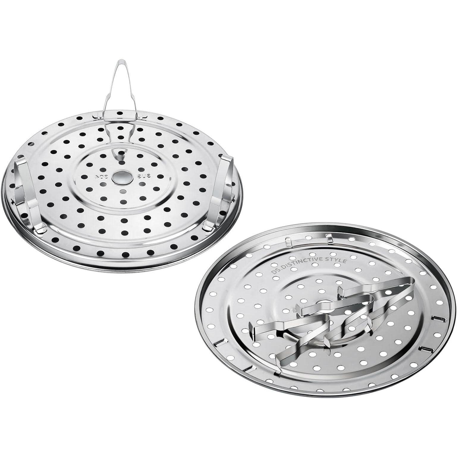 304 Stainless Steel Steamer Rack 22cm w/ Removable Legs Pressure Cooker