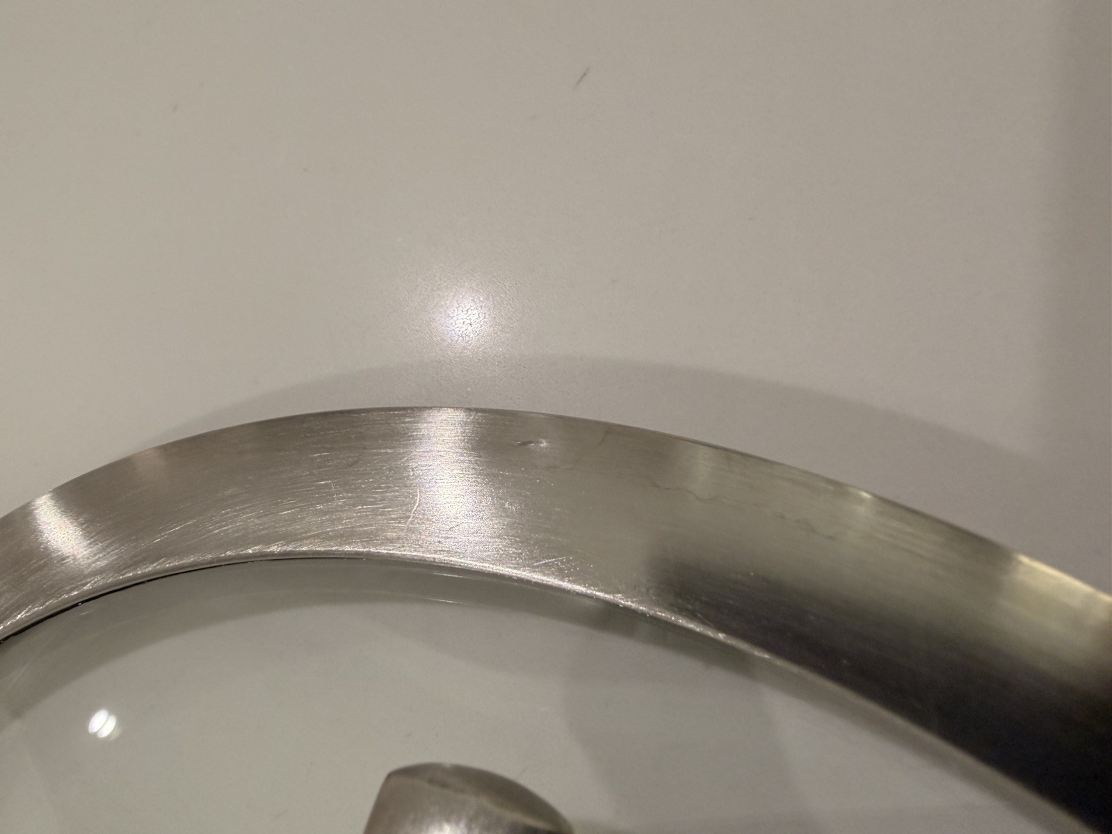 Lot of 3 Calphalon Glass Replacement Lids 12″ 10″ 8.5″ Stainless Rim & Handle