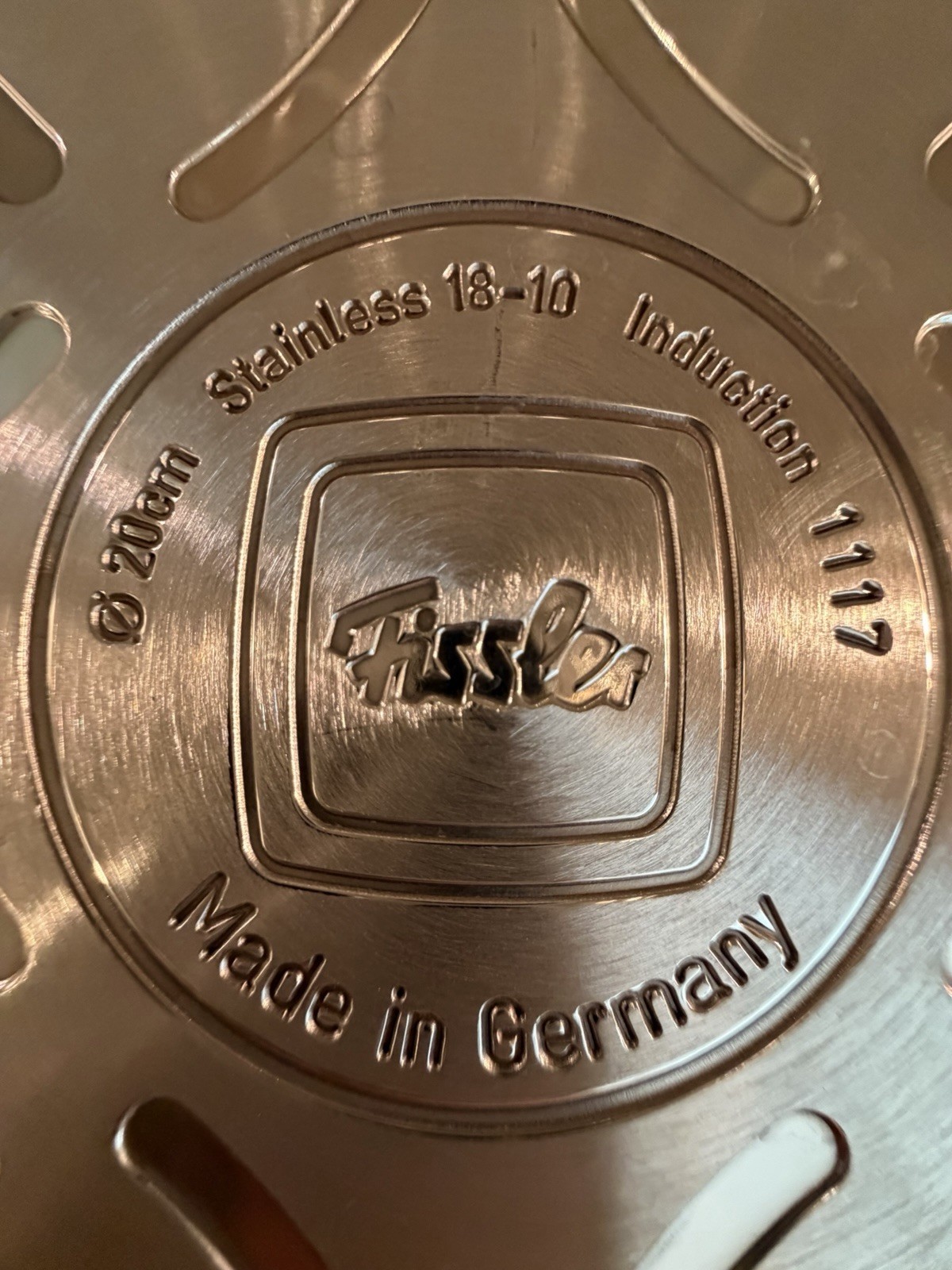 Fissler Intensa Pans Set Of 2 W/Lid SS Made In Germany Rare In USA