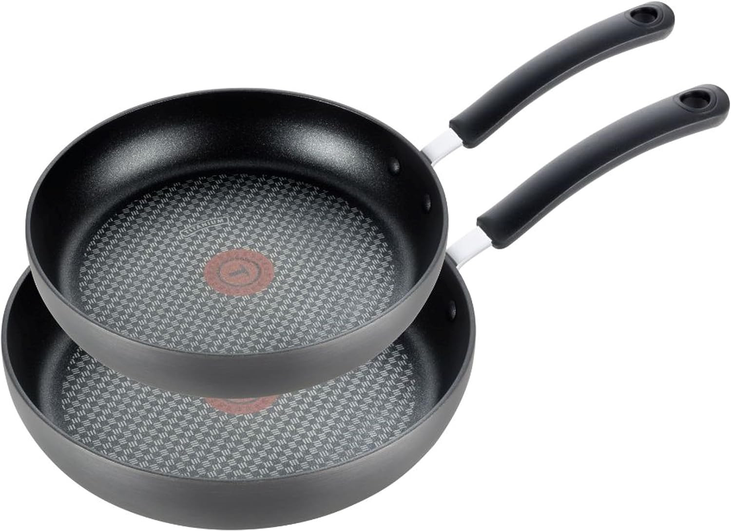 17-Piece Hard Anodized Nonstick Cookware Set – Dishwasher Safe, Black