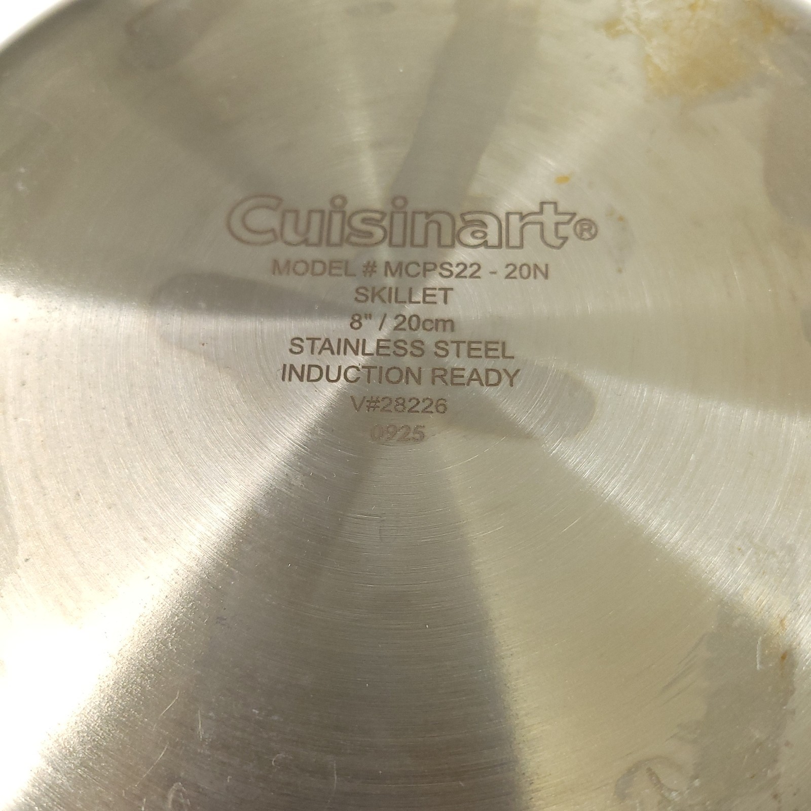 Cuisinart MultiClad Pro Tri-Ply 8″ and 10″ Skillet Fry Pans MCP22-24N MCP22-20N