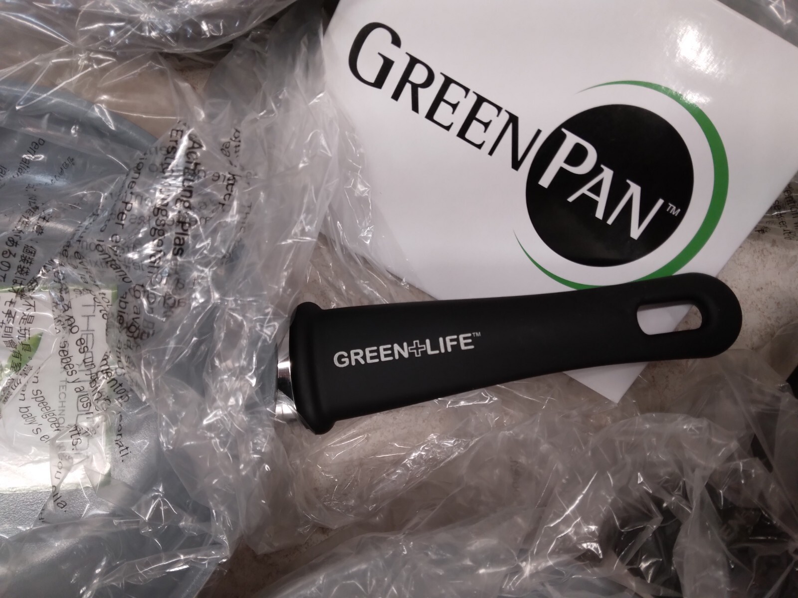 New 10pc Set Green Pan Elite Thermolon Frying Pan Pots Beautiful Stainless