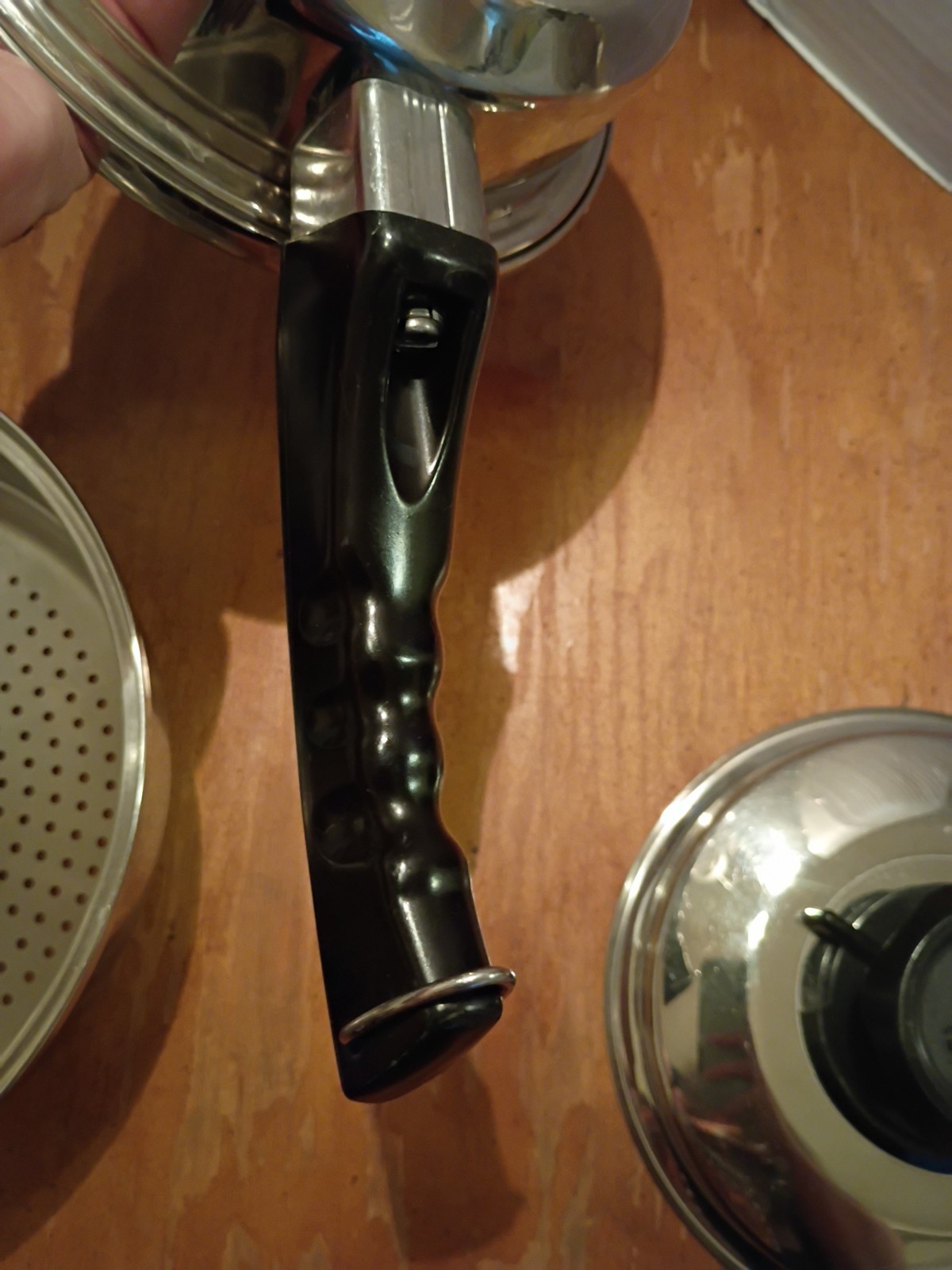 Lustre Craft Cookware 5 PC Set 1 & 2 Qt Pans Saucepans Steamer Lid 5PLY READ