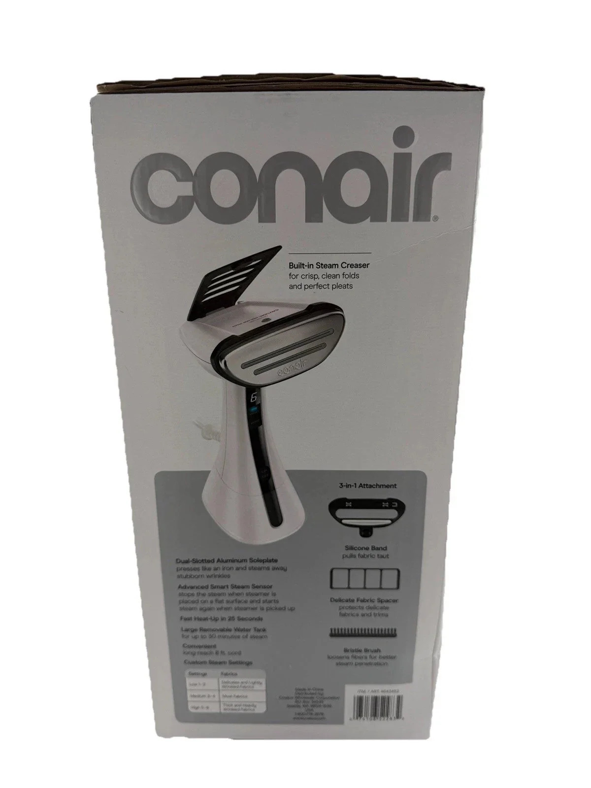 Conair ExtremeSteam Garment Steamer Handheld Fabric Clothes Wrinkle Remover
