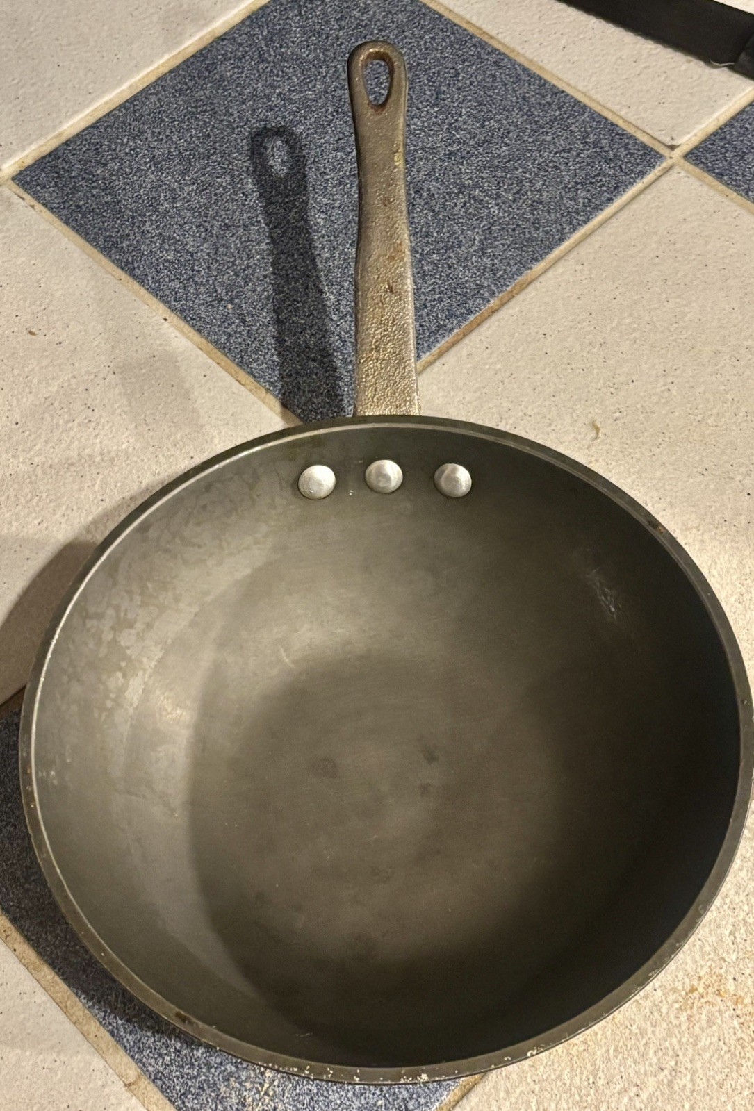 Commercial Aluminum Cookware C-20 Wok Sauté Pan Pot Skillet 8½ USA no reserve