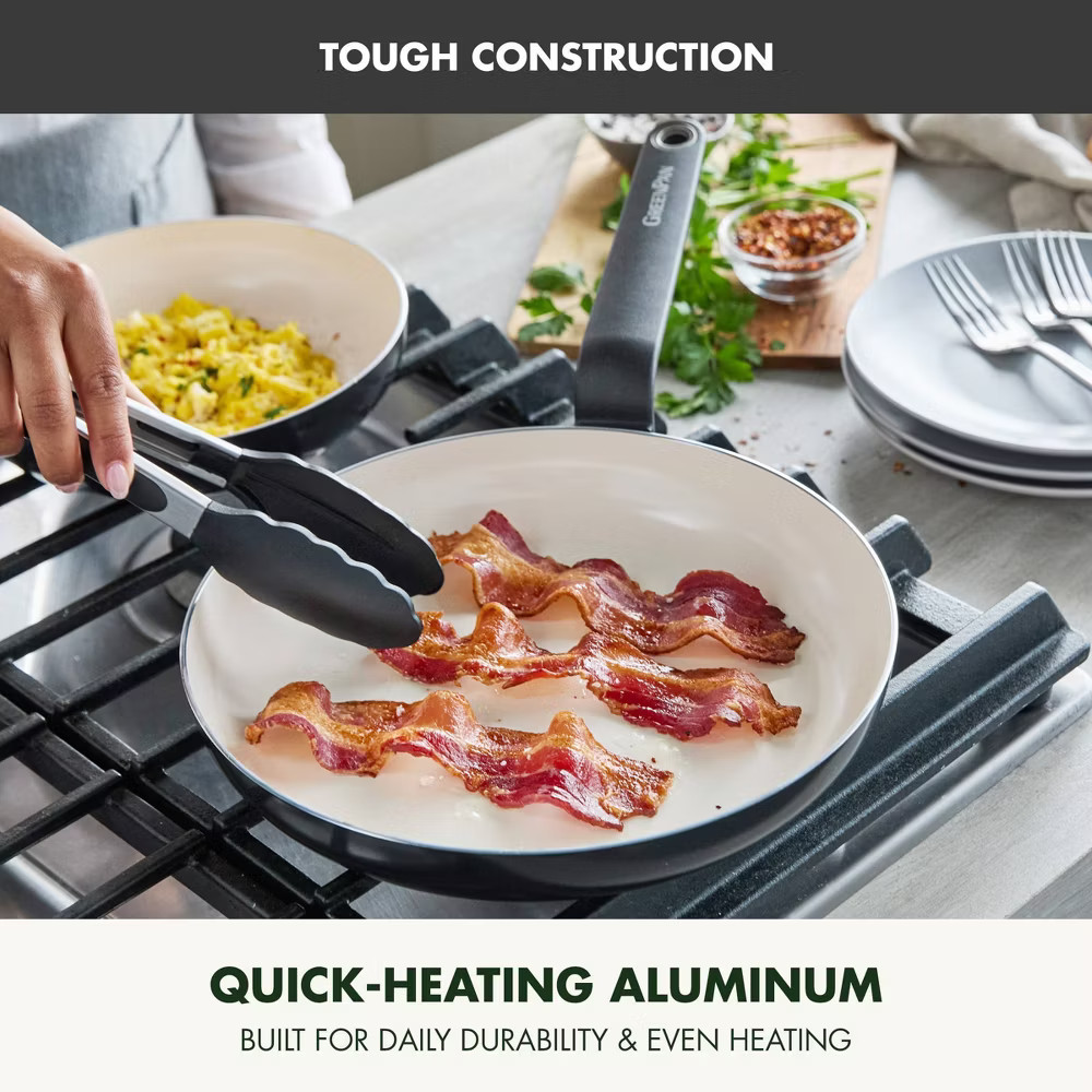 GreenPan Rio Advanced 10″ Ceramic Nonstick Fry Pan Black