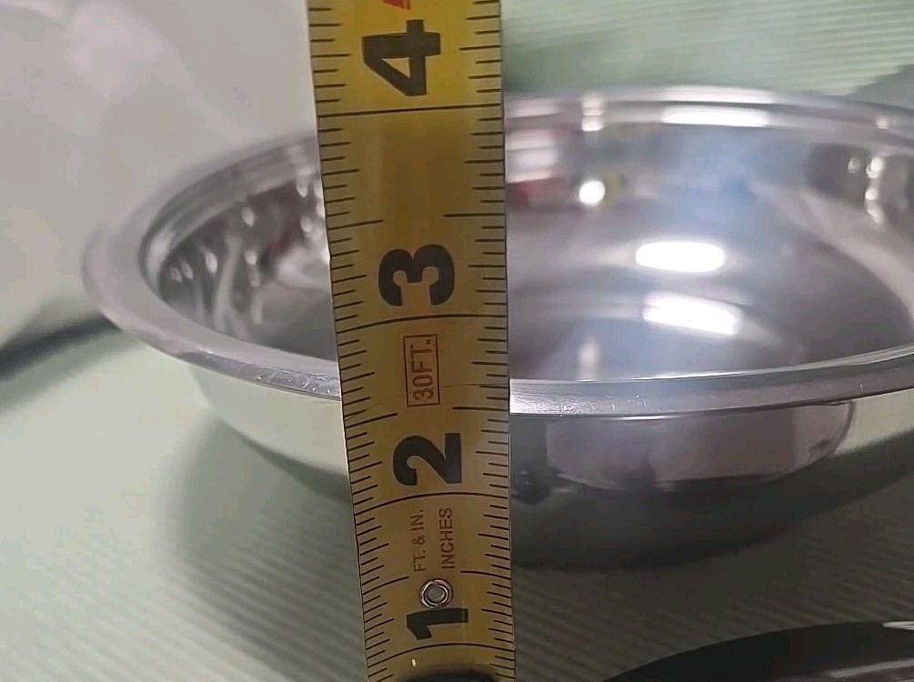 Platinum Professional 8″ Medium Deep Gourmet Nutrithermic 24 Elements T-304SS
