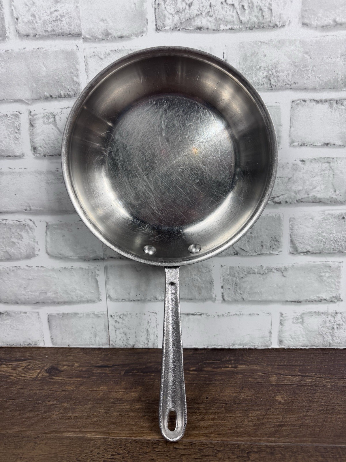 Vintage All-Clad USA Metalcrafters 108 Master Chef 8″ Stainless Fry Pan Skillet