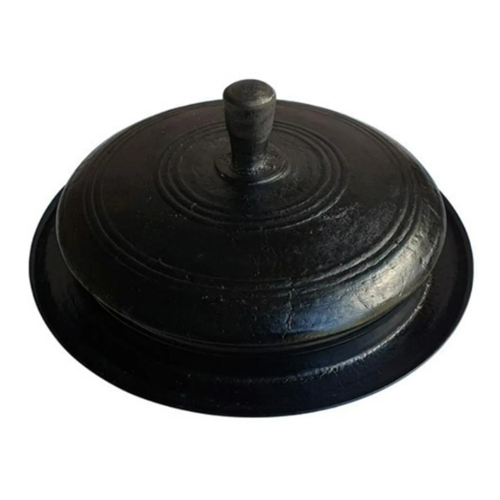 IH Induction Compatible Korean Traditional Cast Iron Rice Gamasot (6.3″ / 16cm)