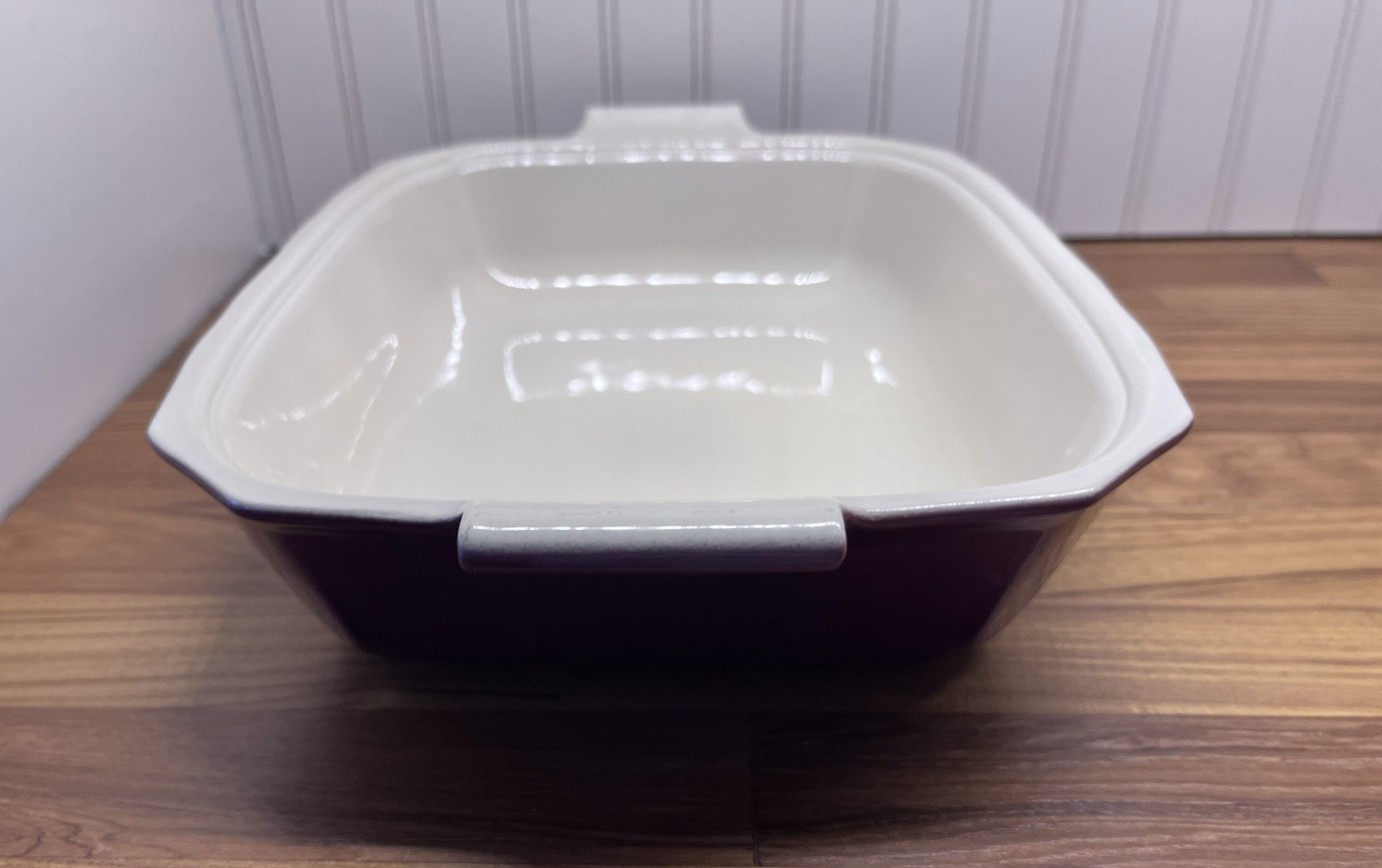 Emile Henry Williams Sonoma Cranberry 8×10 Baking Dish Casserole 96.70 France